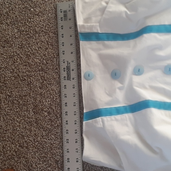 White Corduroy Skirt - Picture 9 of 10